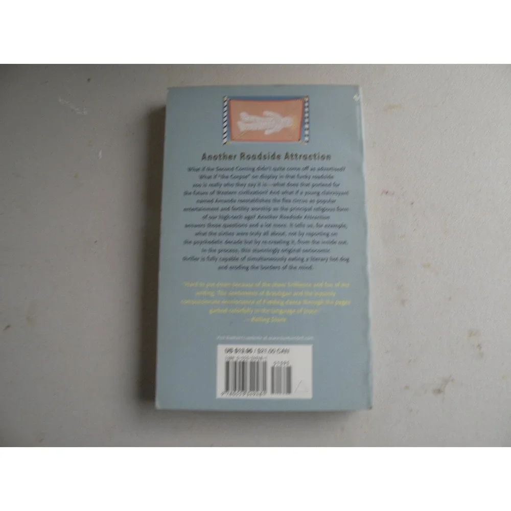 Another Roadside Attraction Tom Robbins 2003 Trade Paperback Fiction Novel